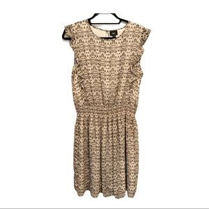 Wassio Sleeveless Elastic Waist Summer Dress Size Medium